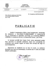 Declaratie de casatorie Baia Florin Daniel-Mixich Lorena