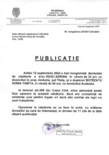 Declaratie de casatorie Radu Adrian-Botezatu Doina Tabita
