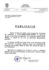 Declaratie de casatorie Ludwig Denis-Daniel-Judele Ana Maria