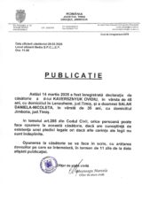 Declaratie de casatorie Kaversznyuk Ovidiu-Salak Daniela Nicoleta