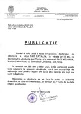 Declaratie de casatorie Paic Catalin-Sagi Melanda