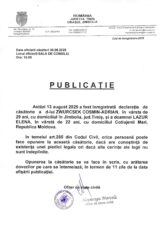Declaratie de casatorie Zwurcsek Cosmin Adrian-Lazur Elena